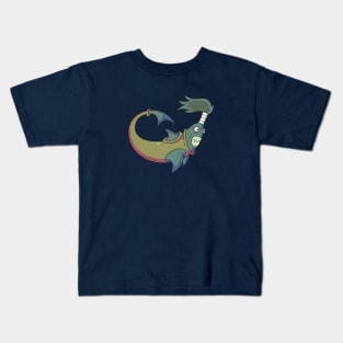shark with clothes Kids T-Shirt